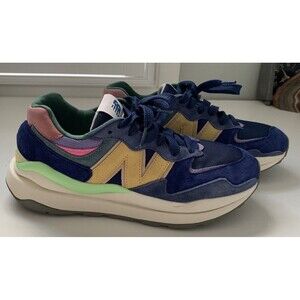 New Balance 57/40 Victory Blue Vibrant Spring Glow Men US 9.5 D 2021, M5740SSG